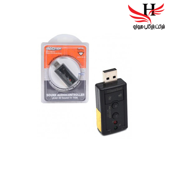 تصویر کارت صدا ولوم دار MACHER MR209